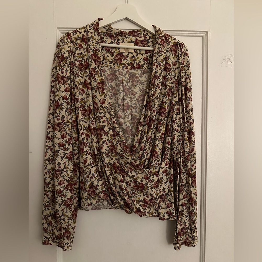 Sezane Abélia Blouse Rose Boudoir - Size 42